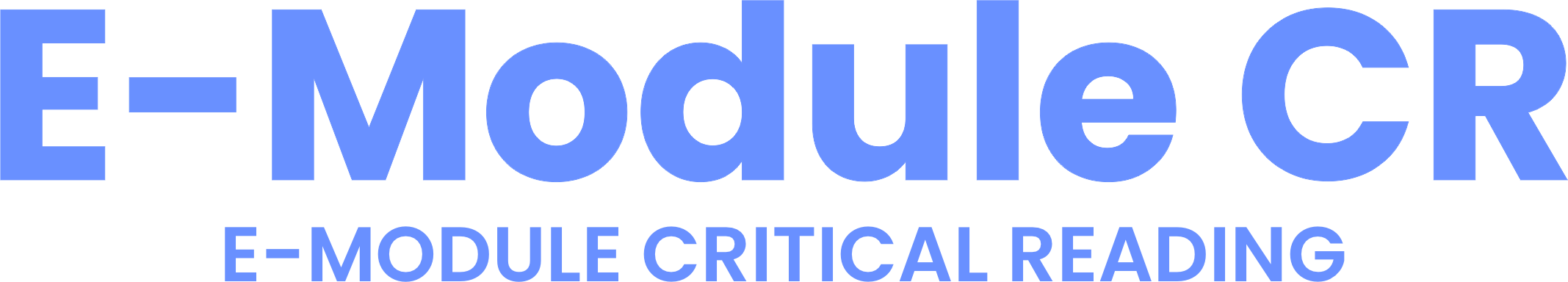 E-Module Critical Reading logo